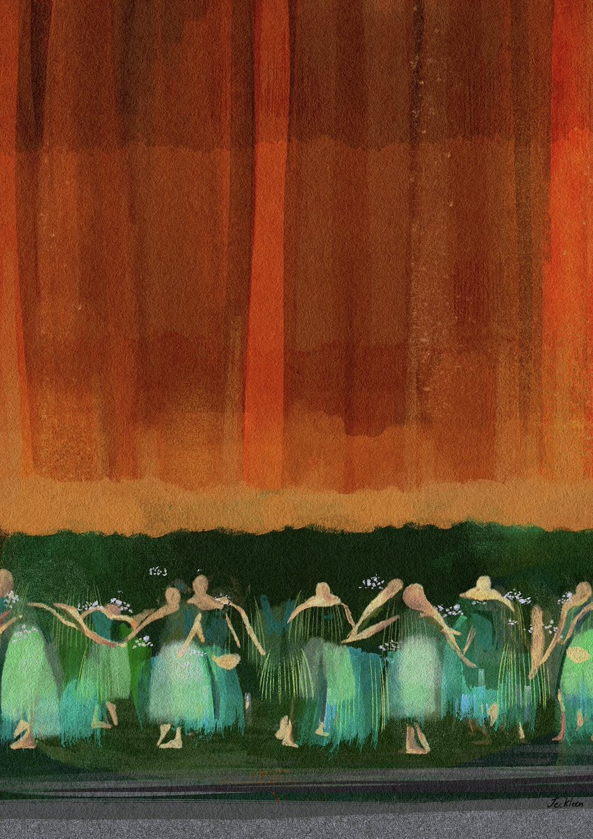 jelin_is's tweet image. 기억에 남았던 curtain call 장면을