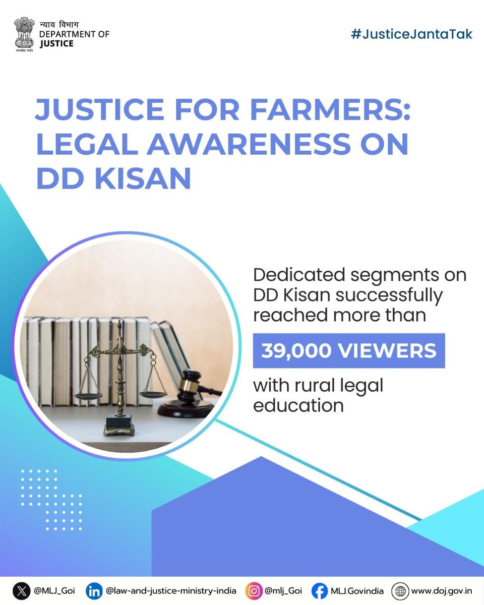 Ministry of Law and Justice tweet media