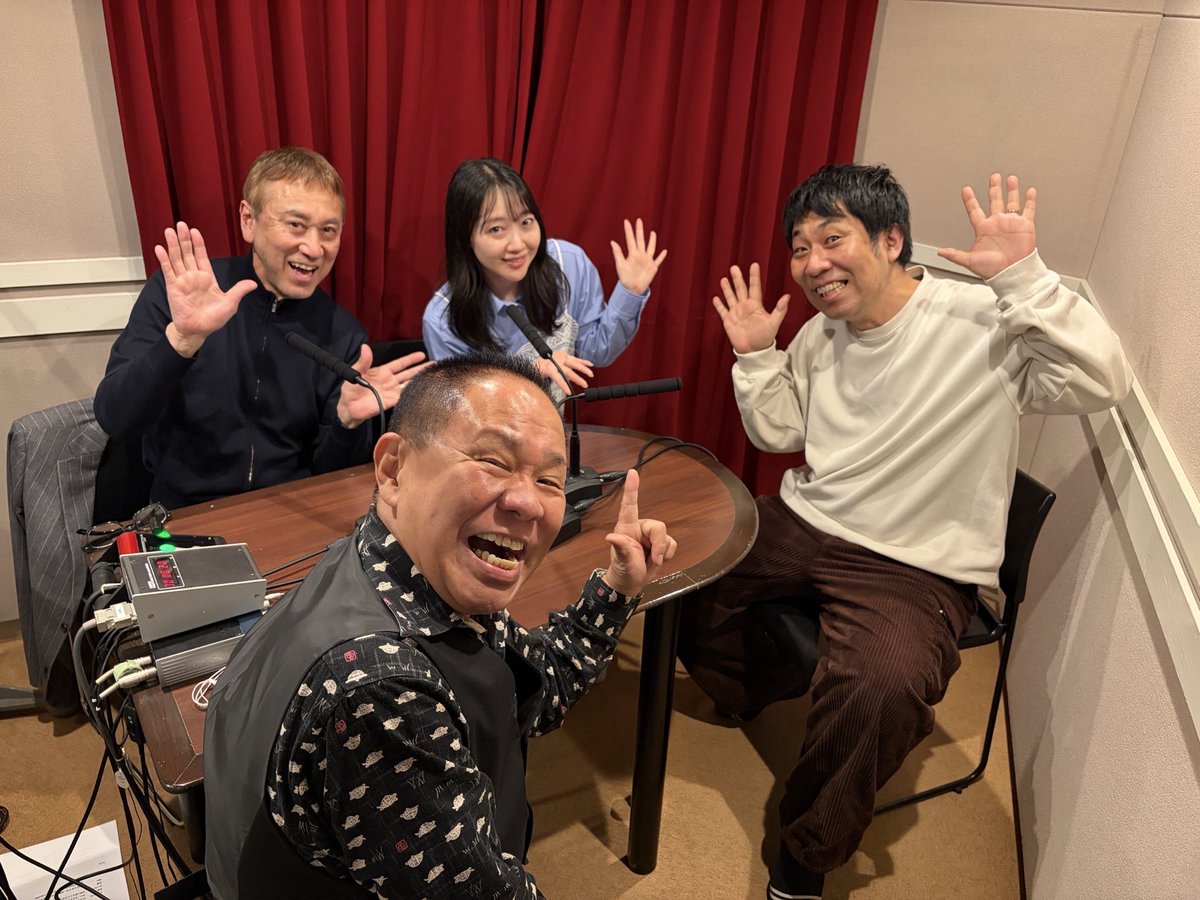 W909v9hWioPaYZt's tweet image. 本日3/17(水)16:05〜16:35放送のtbc東北放送ラジオ。ブッチャーブラザーズの『ぶっちゃけブラザーズ』ゲストは、M-1とTHE MANZAIの2冠王者『パンクブーブーの佐藤哲夫』くんがで来てくれました。是非、お聴き下さい。この放送は、radiko、Apple Podcast、Spotifyで全国でお聴きになれます。＃Bブラ