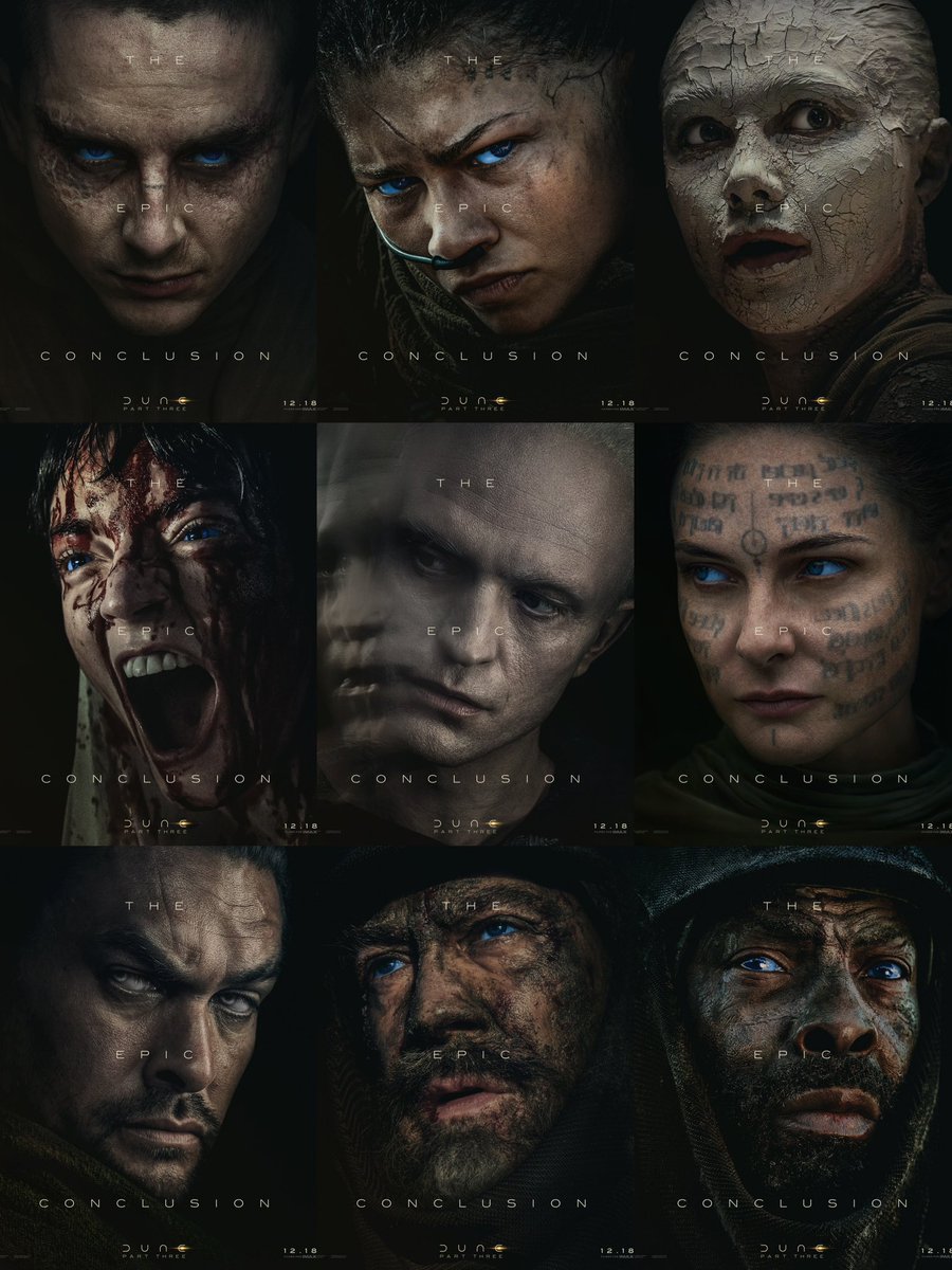 bosunatiklama's tweet photo. Dune 3 filmindeki karakterlerin görüntüsü paylaşıldı. https://t.co/OMQ6BVQsF5