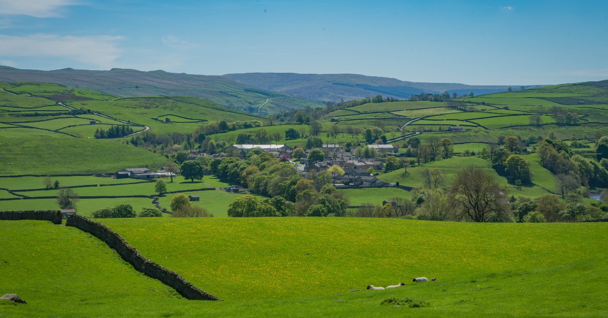 A verdant green view to share for St Patrick's Day  🍀 

📸 Andy Kay | #YorkshireDales #MondayMotivation #StPatricksDay