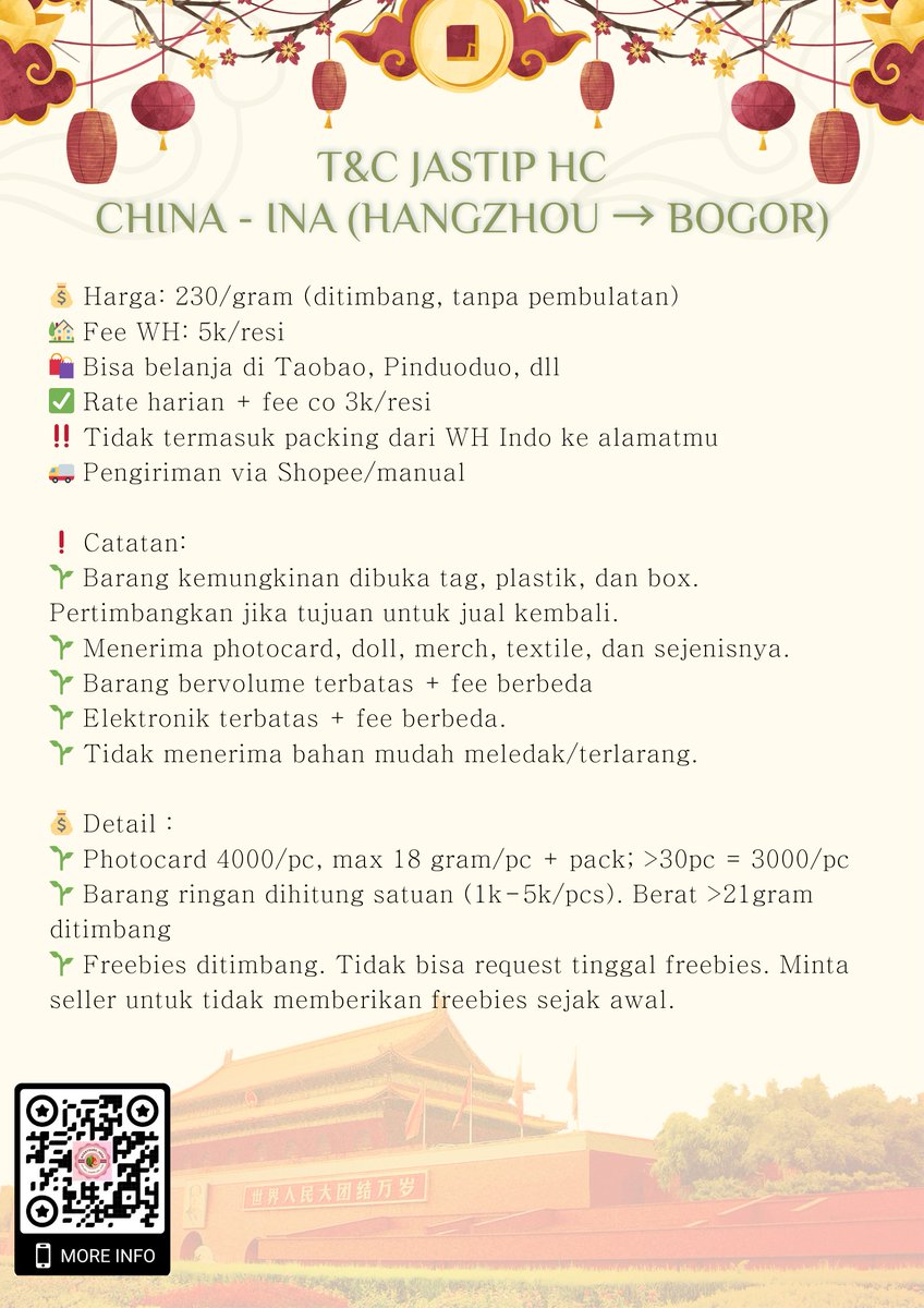 WH USA HC CHINA APRIL | TF YUAN 2470 FEE 3K tweet media