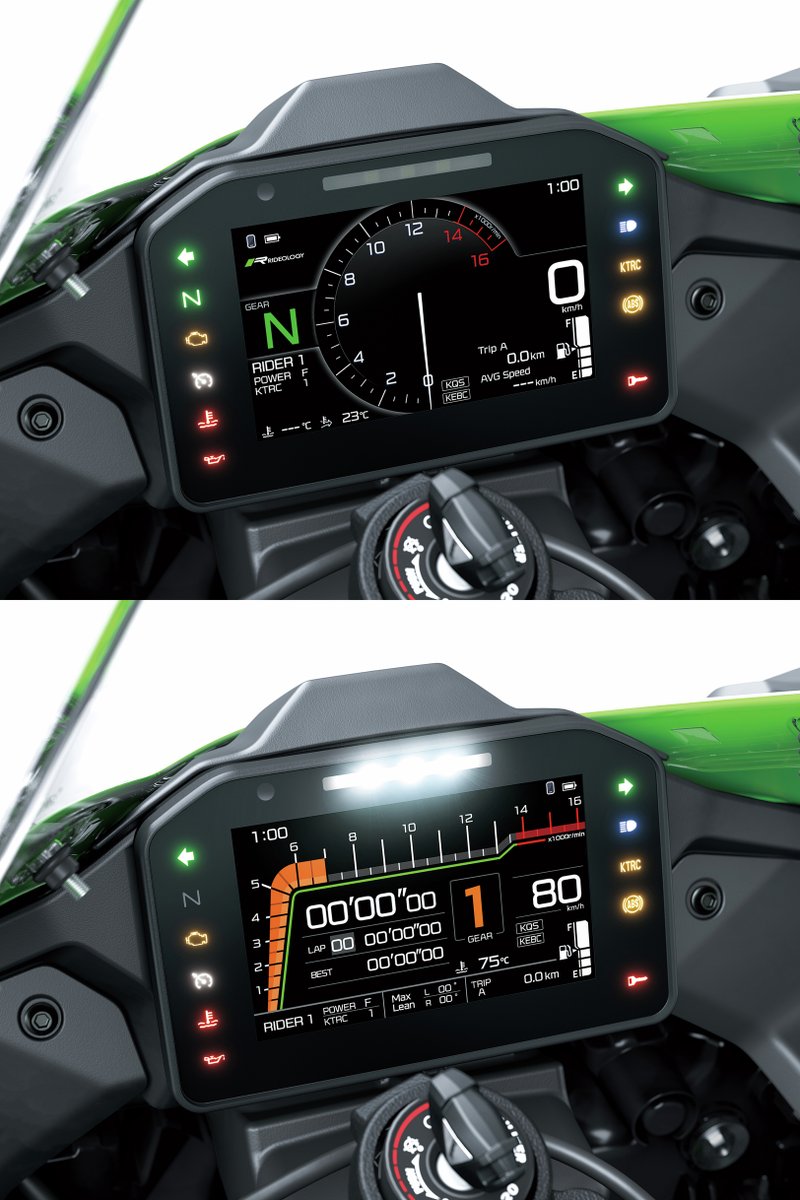 Kawasaki_JPN's tweet photo. 【Ninja ZX-10R/10RRモデル特性・販売予定価格のご案内】
2026年夏頃に国内導入予定の「Ninja ZX-10R/10RR」
モデル特性・販売予定価格について、特設ページからチェックしてみてください！

■特設ページはこちら
https://t.co/GEEvcVjmtX
※発売予定日や主要諸元は、決まり次第お知らせいたします。 https://t.co/DklciBokBT