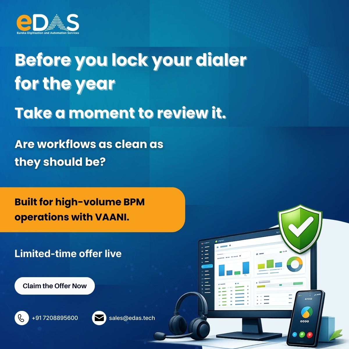 Eureka Digitisation & Automation Services (eDAS) tweet media