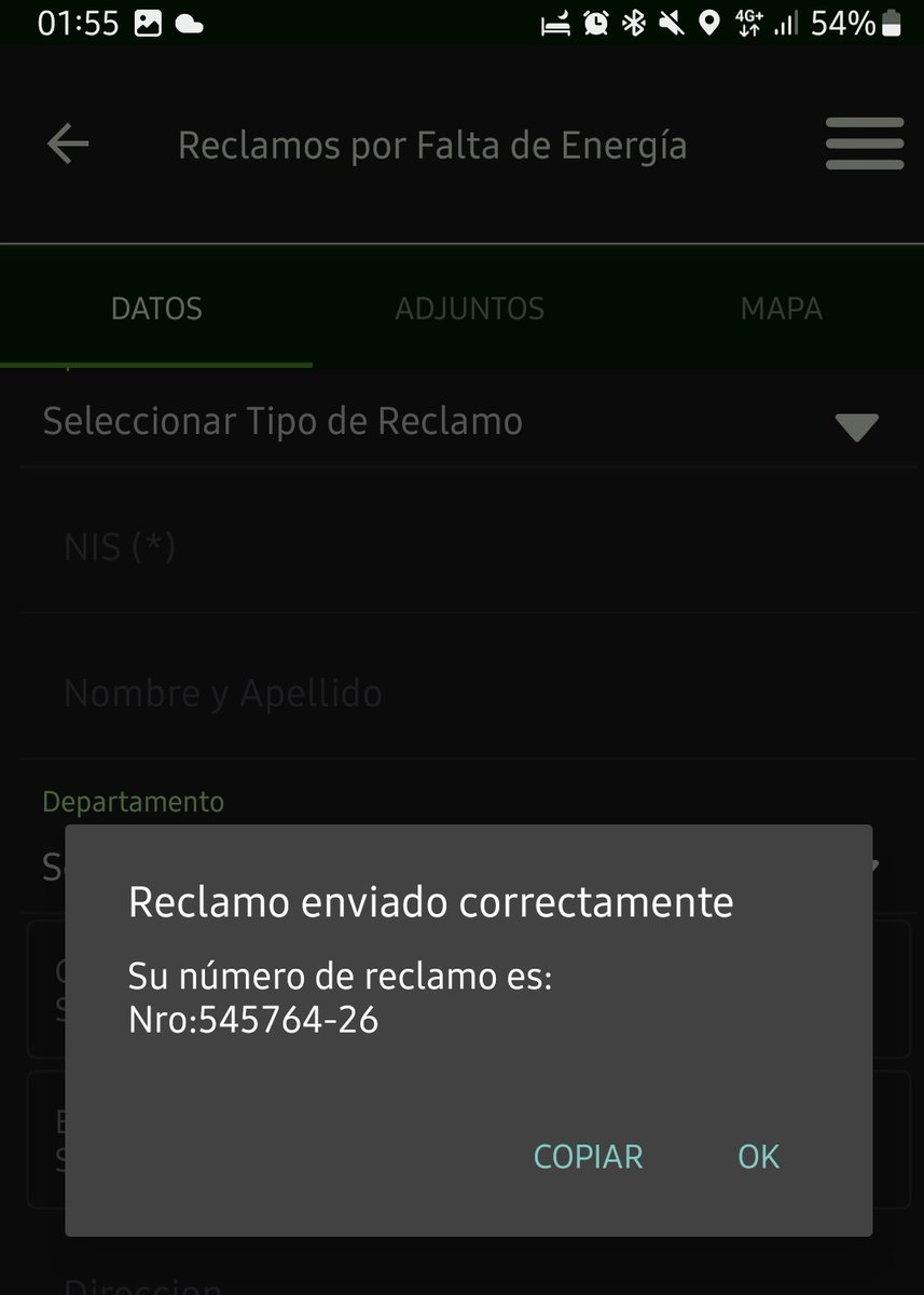 JuanFVidovichD's tweet photo. @ANDEOficial limita los reclamos que podes hacer @sedeco. Si no reponen el servicio te tenes que aguantar. https://t.co/KbcMWkm31z