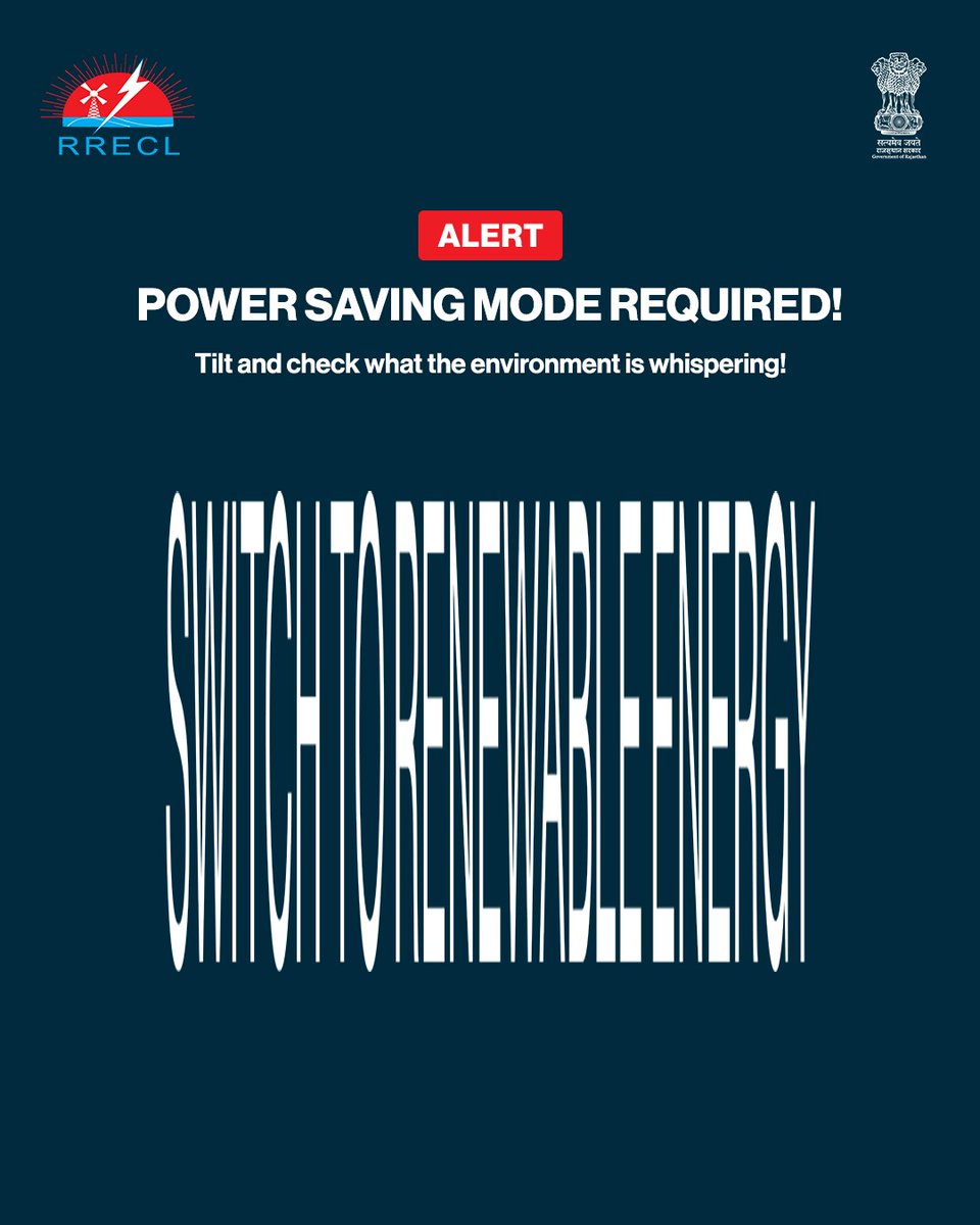 Rajasthan Renewable Energy Corporation Limited tweet media