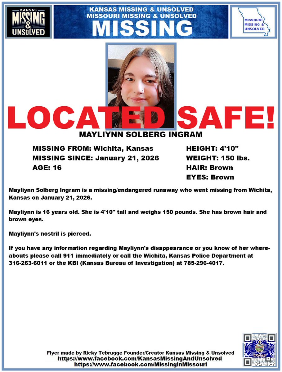 KS Missing&Unsolved - Ricky Tebrugge - FDR/CREATOR tweet media