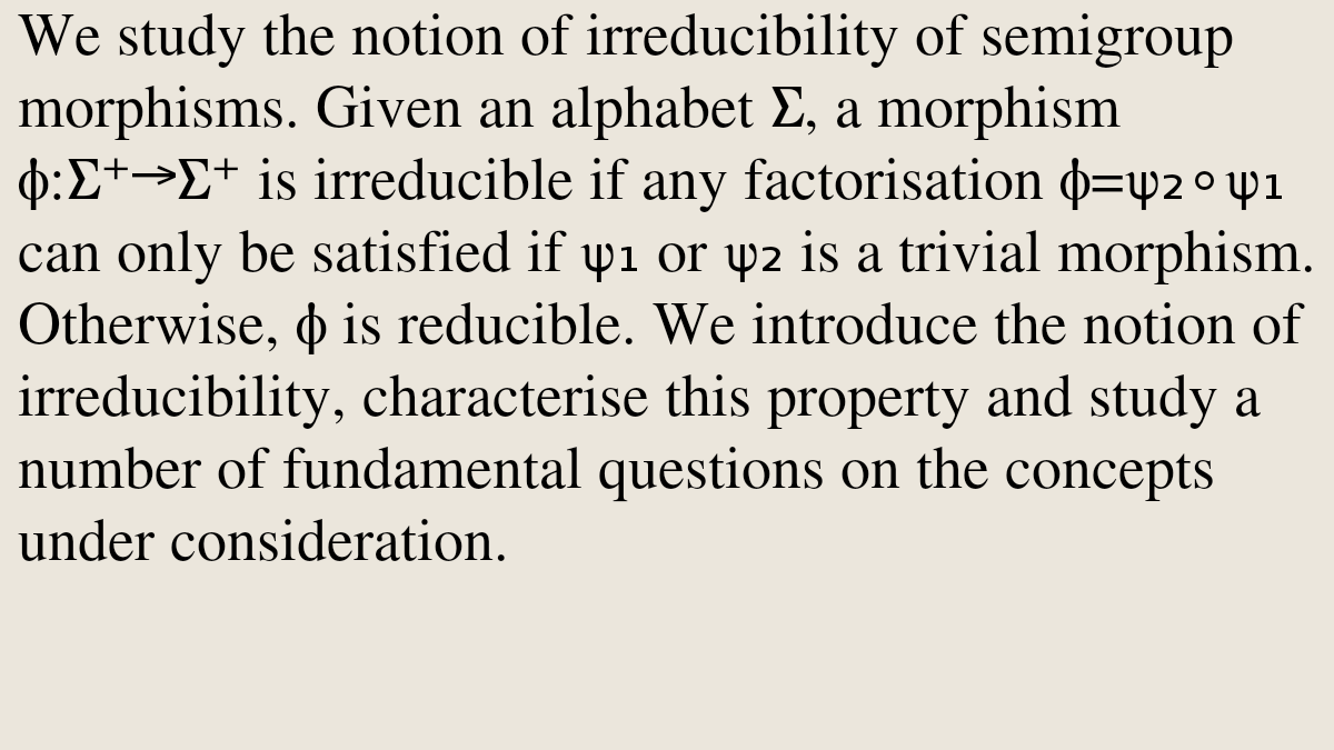 Formal Languages and Automata Theory arXiv tweet media