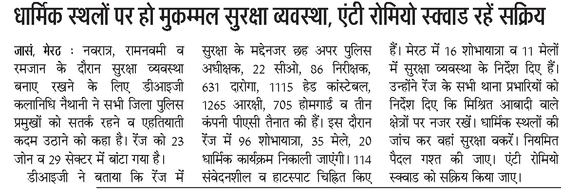 DIG RANGE MEERUT tweet media