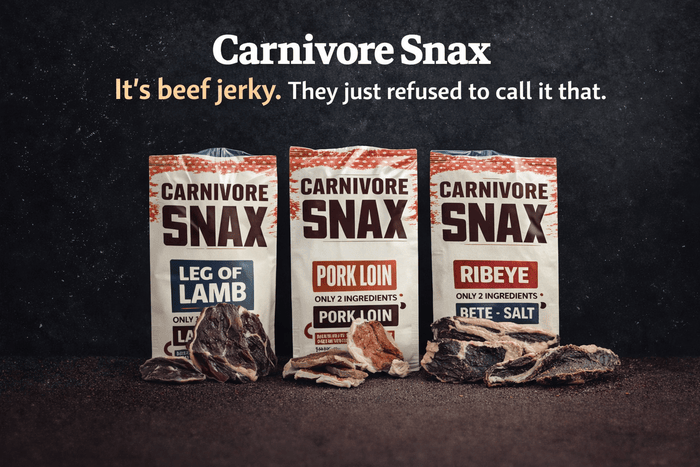 iamdevrajpatel's tweet photo. Carnivore Snax built a $20M+ brand selling beef jerky. The trick? Never calling it jerky. Better cuts, cleaner sourcing, less done to it. No proprietary formula. No revolutionary technology. What made it work was who they chose to talk to first.
Read more: https://t.co/mZ2Ha2imtf https://t.co/t6IbmDccdk