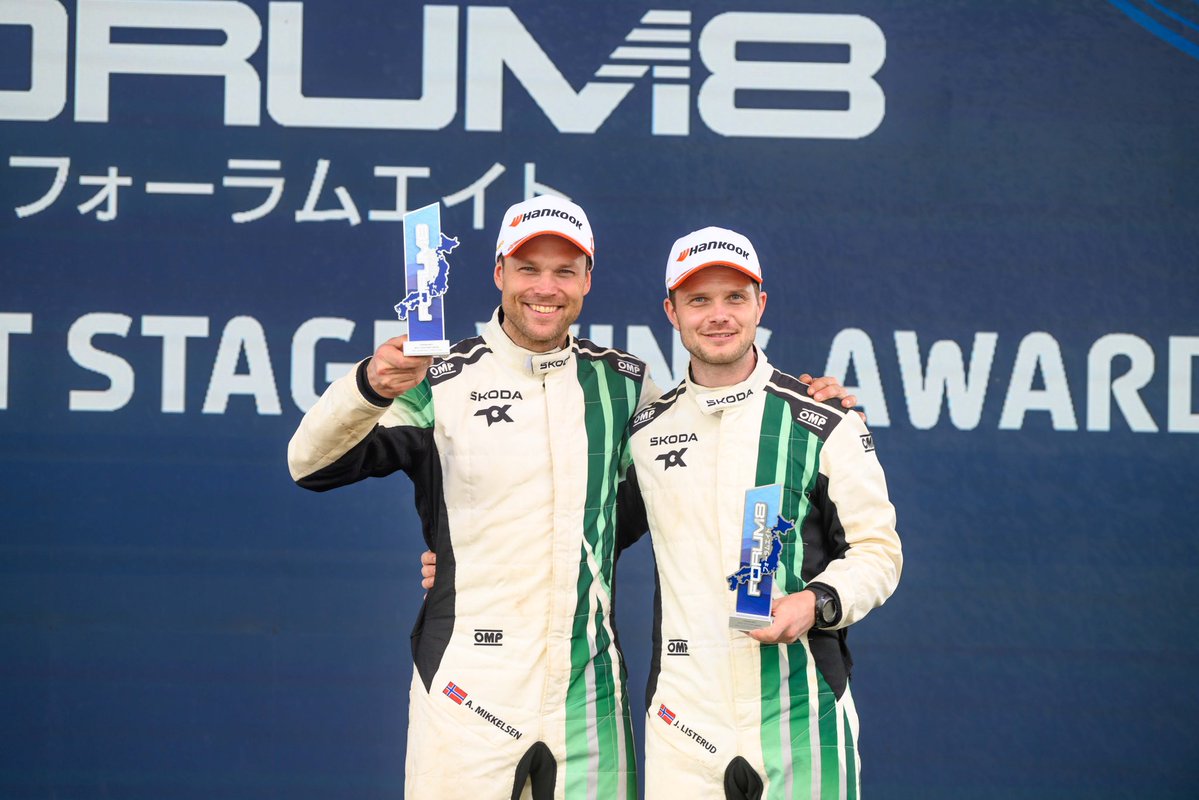 🇰🇪 FORUM8 WRC2 Most Stage Wins Award はAndreas Mikkelsen／Jørn Listerud が8ステージで最速タイムを記録し受賞🏆
後半の猛追でミケルセンは、初挑戦となったサファリラリーで4位フィニッシュ。
攻め続けた走りに、次戦への期待がさらに高まります🔥

WRC2 の優勝🥇はRobert VIRVES ／Jakko VIILO