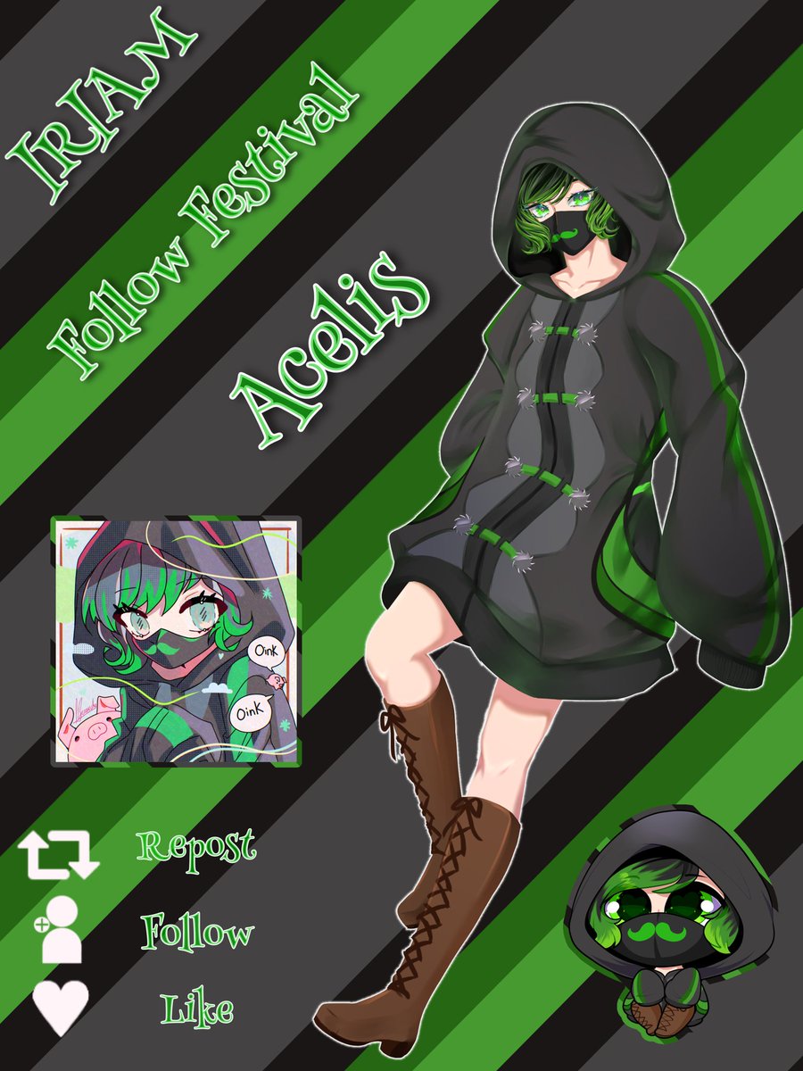 Acelis 💚💭 【IRIAM US】 tweet media