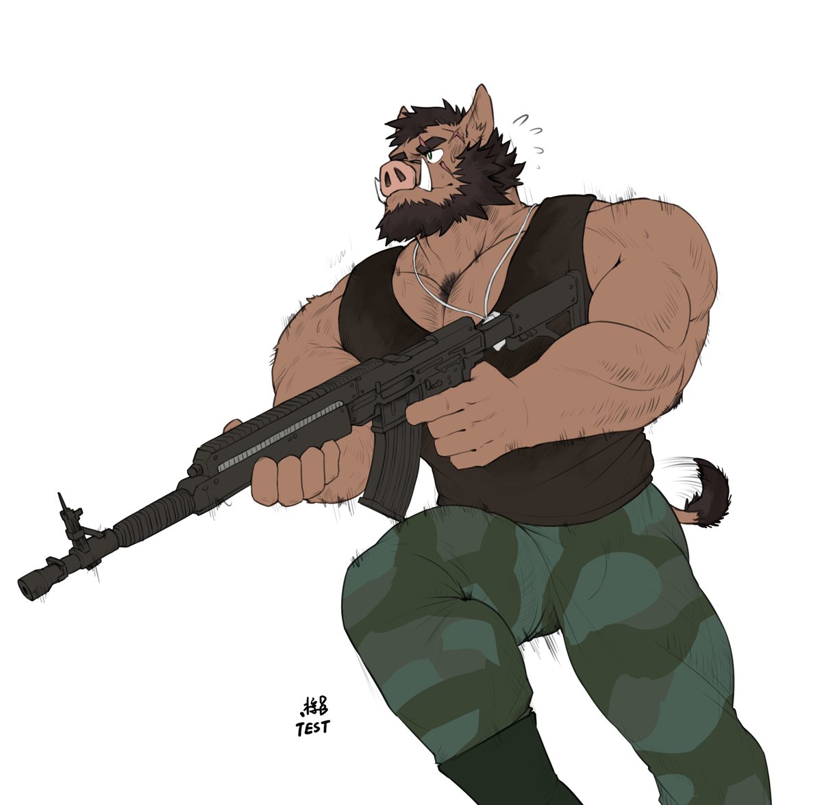 蘸血棕毛.DB tweet media