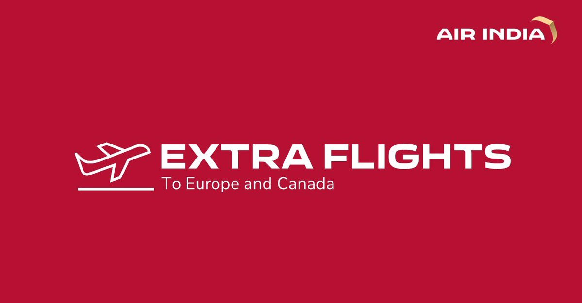 Air India Newsroom tweet media