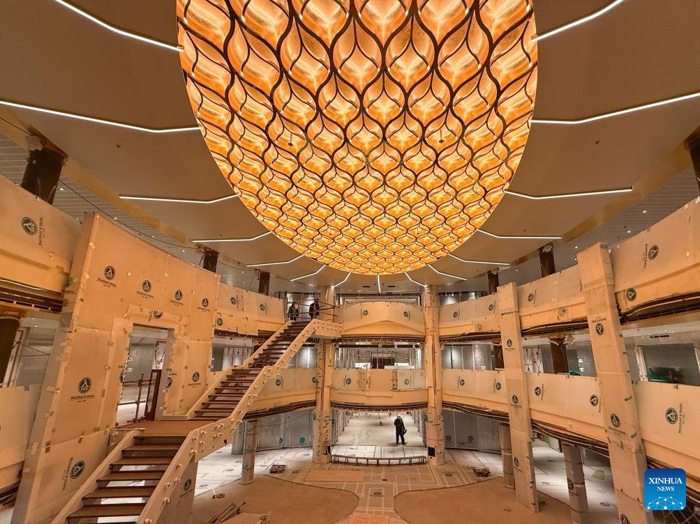 VoiceofPD's tweet image. China's second homegrown large cruise ship to be delivered by year end

#China #cruise #cruiseship