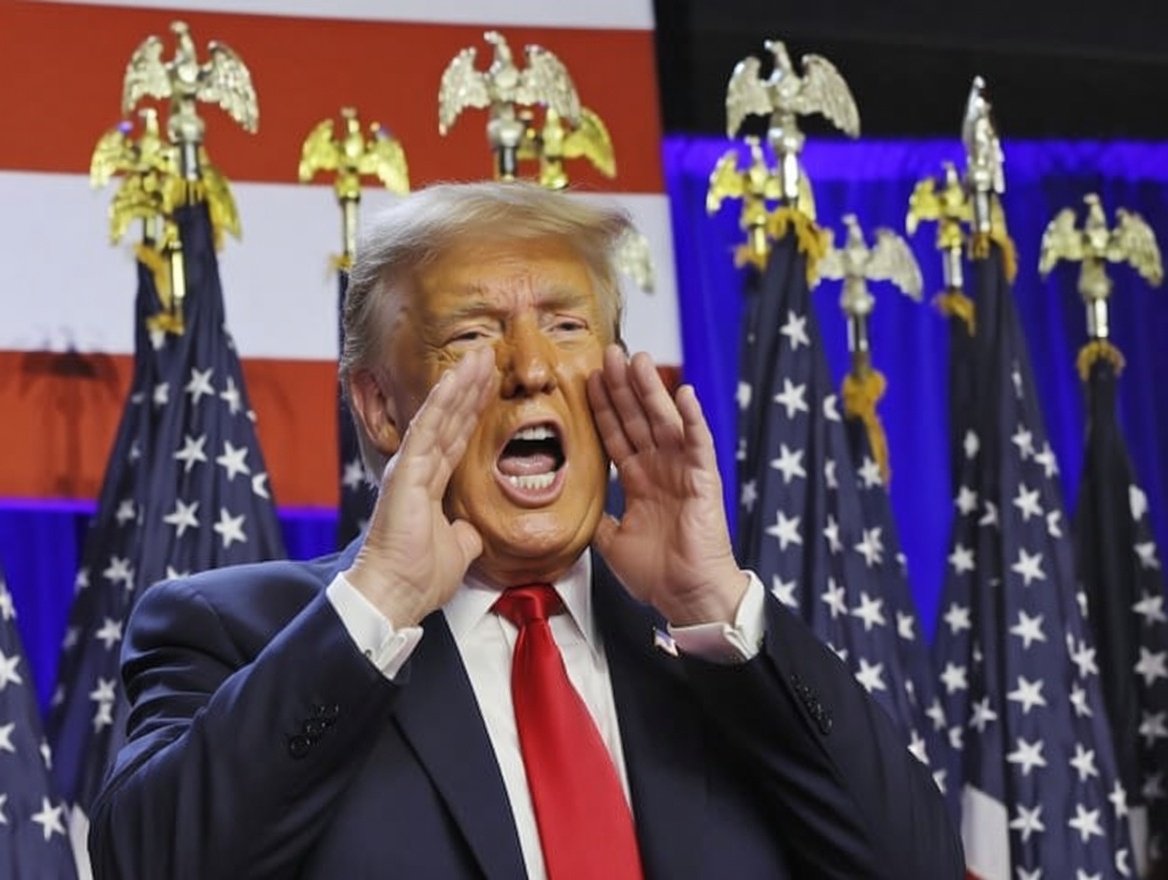 お～い皆んなぁ〜♪
第三次世界大戦、はぁ～じまぁ〜るよぉ〜！

#トランプ大統領
#独裁者
#エゴイスト
#第三次世界大戦