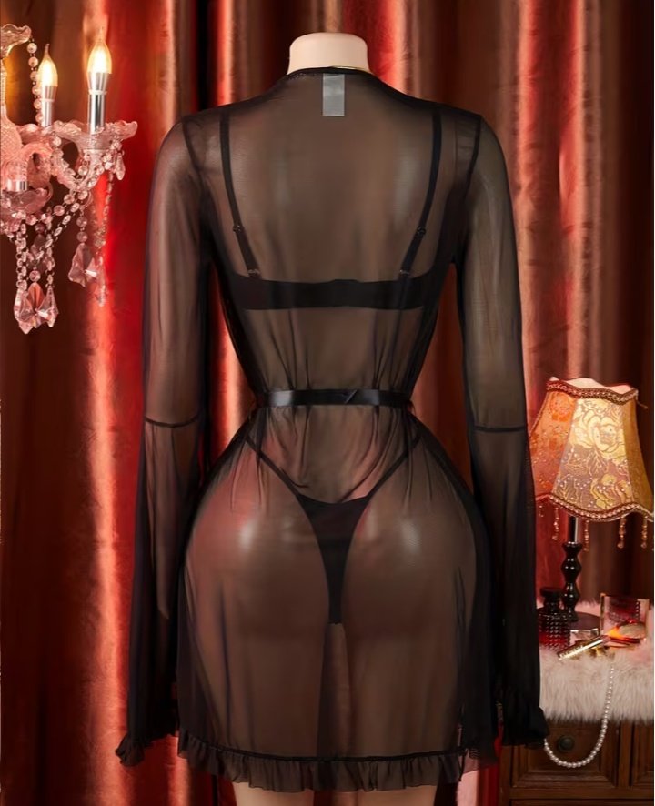 placer_oaxaca's tweet photo. ✨ Conjunto de lencería elegante y sensual ✨
Incluye sujetador con aros que realza tu figura, Acompañado de una bata de manga larga ligera y braga
💖 Perfecto para lucir increíble y sentirte cómoda
💲4️⃣5️⃣0️⃣
📩 ¡Disponible en M y G!
Entregas personales y envios. https://t.co/GCp5vXrlye