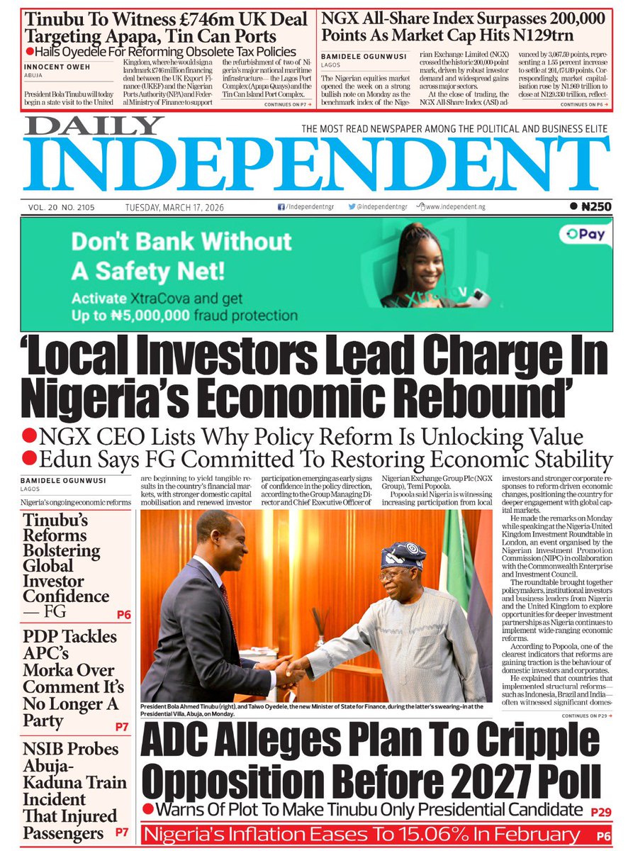 Independent Nigeria tweet media