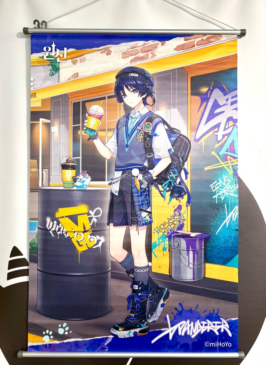 商品紹介》#原神 コラボシリーズ タペストリー 放浪者 【2,420円(税込
