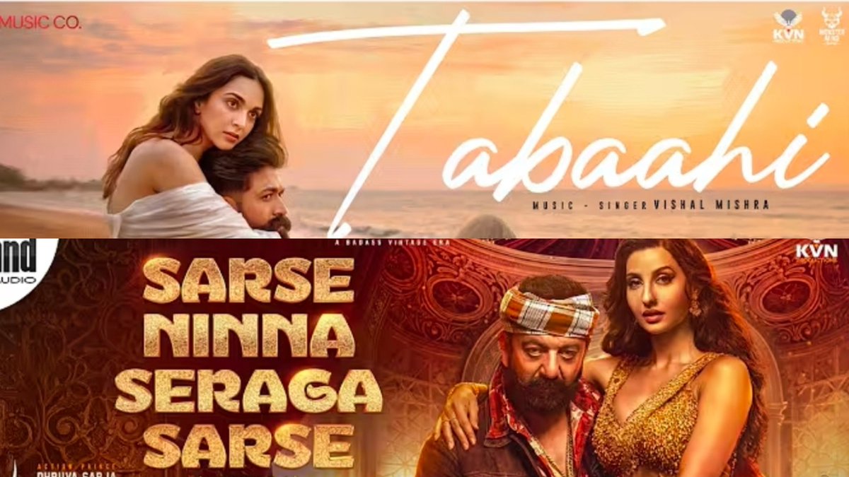 sharath_nayaka7's tweet image. Worst Kannada Songs in 2026 

1. Tabaahi - #Toxic 
2. Sarse Ninna Seraga Sarse - #KDTheDevil