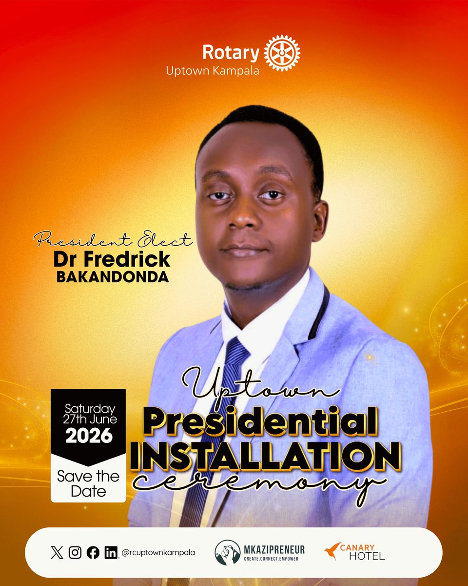 💫Rotary Club of Uptown Kampala✌ tweet media