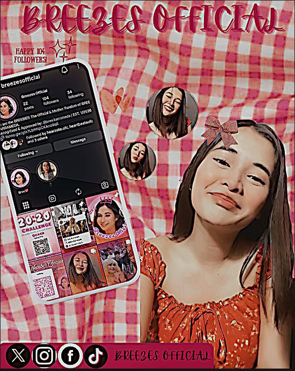 BreezesOfc's tweet photo. We're blown away! Our Instagram Account Just hit 100+ followers and we're just getting started! ๐ฉท
Huge thanks to our BREE family for the love, trust, and support. This milestone is a reflection of our growing community!
#BreezesOfficial
#Breebies
#BreeBarrameda https://t.co/n1AMNspxde