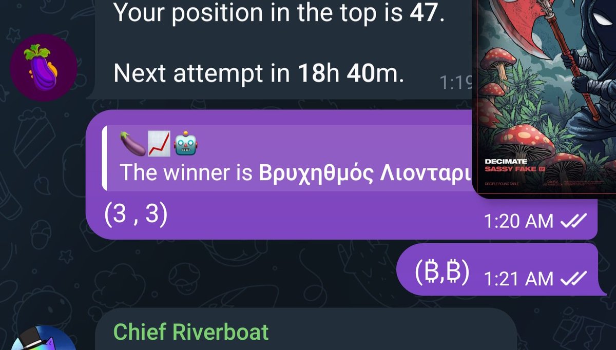 CatMessiahXyZe's tweet image. Don't βε Gαmbling γσυr ωhσΓε Shafτ mγ Gυγ #TbT #33  #GreekLife #iFγουκηοωγουκηοω  #Bitcoin #BlockChaiN #NextQuestion