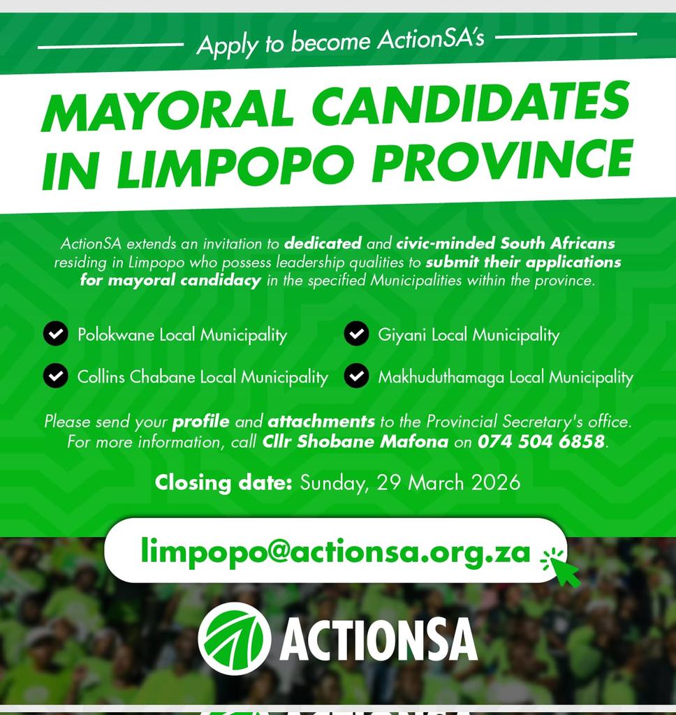 ActionSA Limpopo tweet media