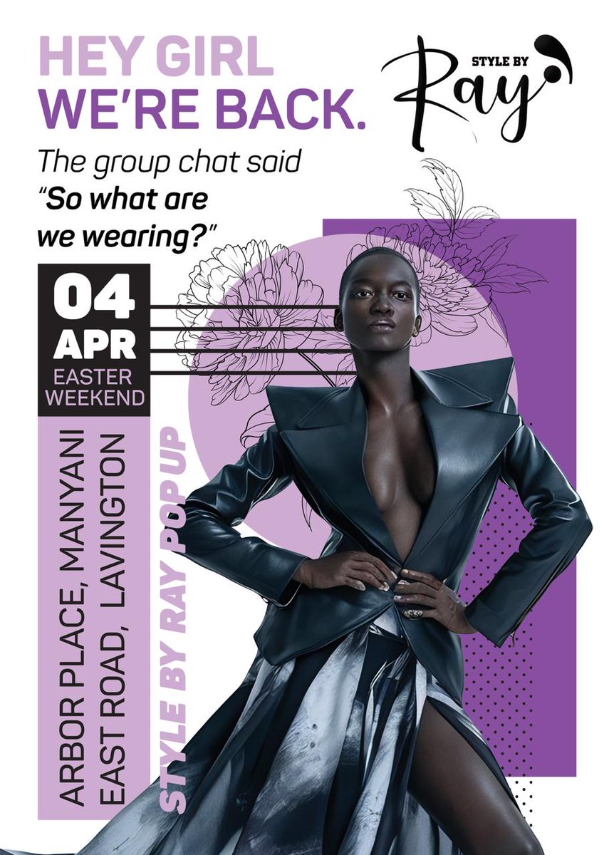 ImbayiK's tweet photo. Some of you noticed the first pop-up disappeared.

Don’t worry, the racks just moved houses.

And they’re opening again.

April 4.

Bring a friend. @style_byray and I will bring the clothes 🫶 https://t.co/WFsh10EgSg