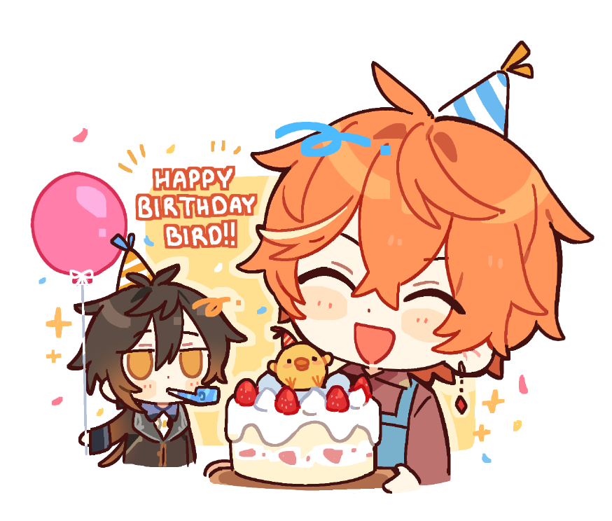 @birdcircuit BIRD!! HAPPY HATCHING DAYY!!! 🥳🥳🥳 I HOPE YOURE EATING LOTS ...