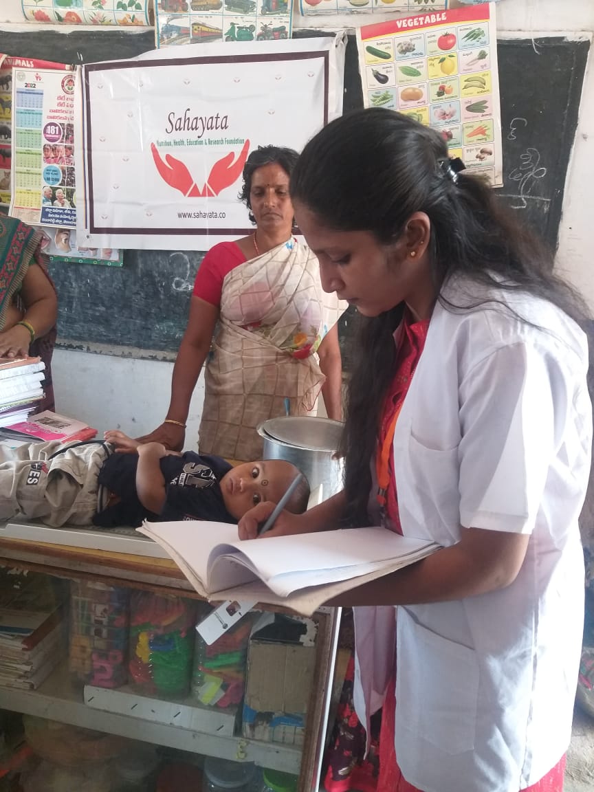 #SDG3 #NutritionalAssessment at #Hyderabad #ICDS #Screening #Stunting #SUW #MUW #MAM #SAM by our members.
 #PublicHealth.
