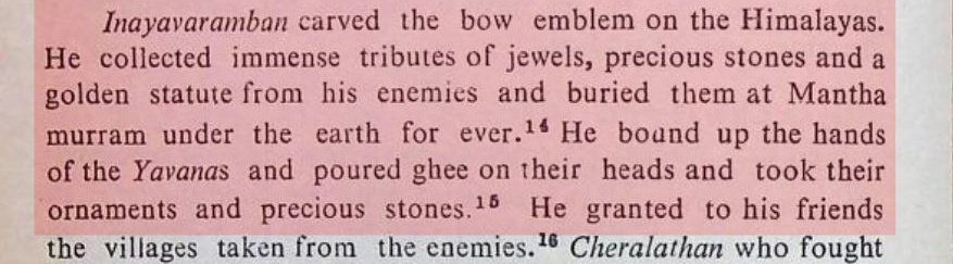 Kochadaiyan22's tweet photo. Nedumcheralathan defeated the Yavanas on the Malabar coast and captured them. As punishment, he bound their hands and poured ghee on their heads, leading them to his capital in humiliation. Later, he released them for a large ransom💥
#Nedumcheralathan #Tamilking #Chera  #Yavana https://t.co/psQRG74ePD