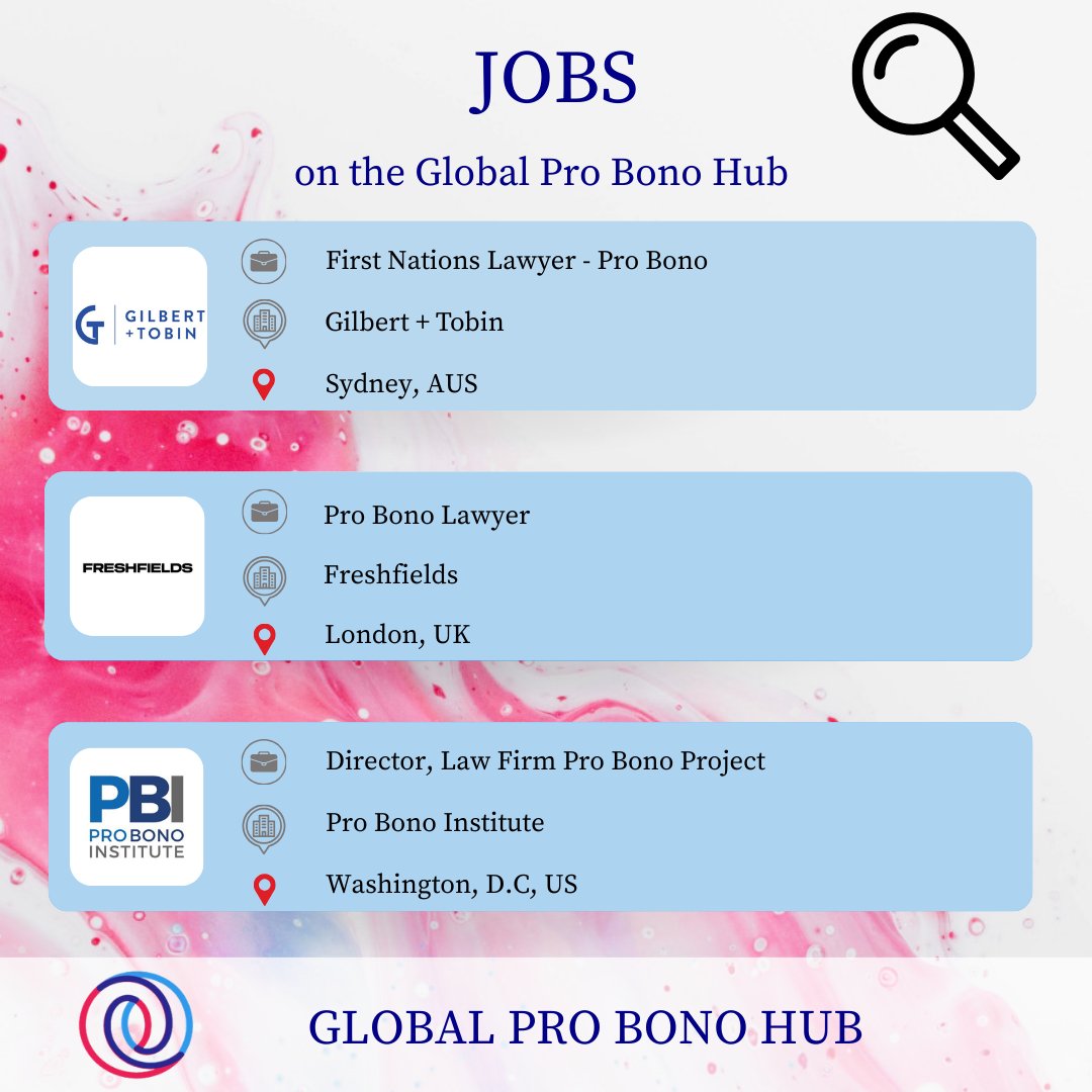 Global Pro Bono Hub tweet media