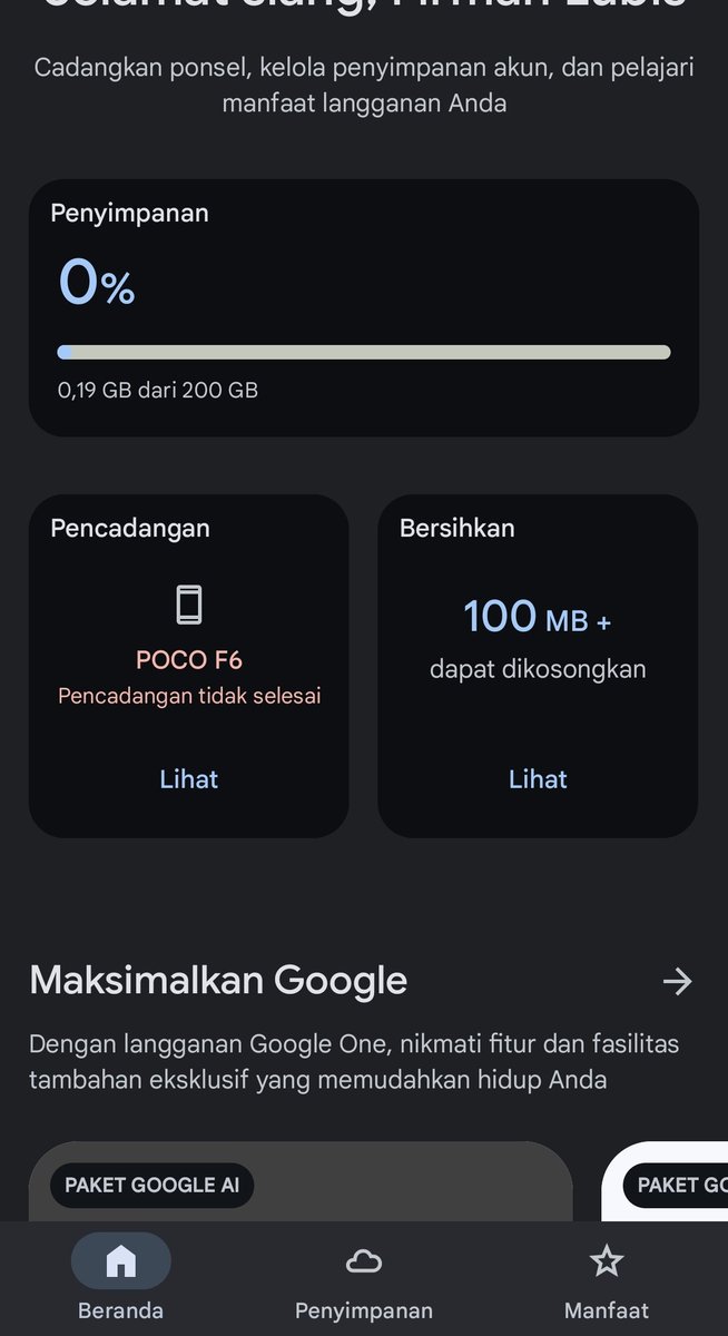RawnningMan's tweet photo. @3CareIndonesia Udah di klik , tapi ini dapetnya cuma paket penyimpanan kah? https://t.co/n4ZU5ZCsWT