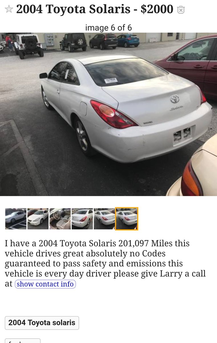 CreativeBordumb's tweet photo. @TheProjectUnity Toyota Solaris https://t.co/LLH1QTOtKw