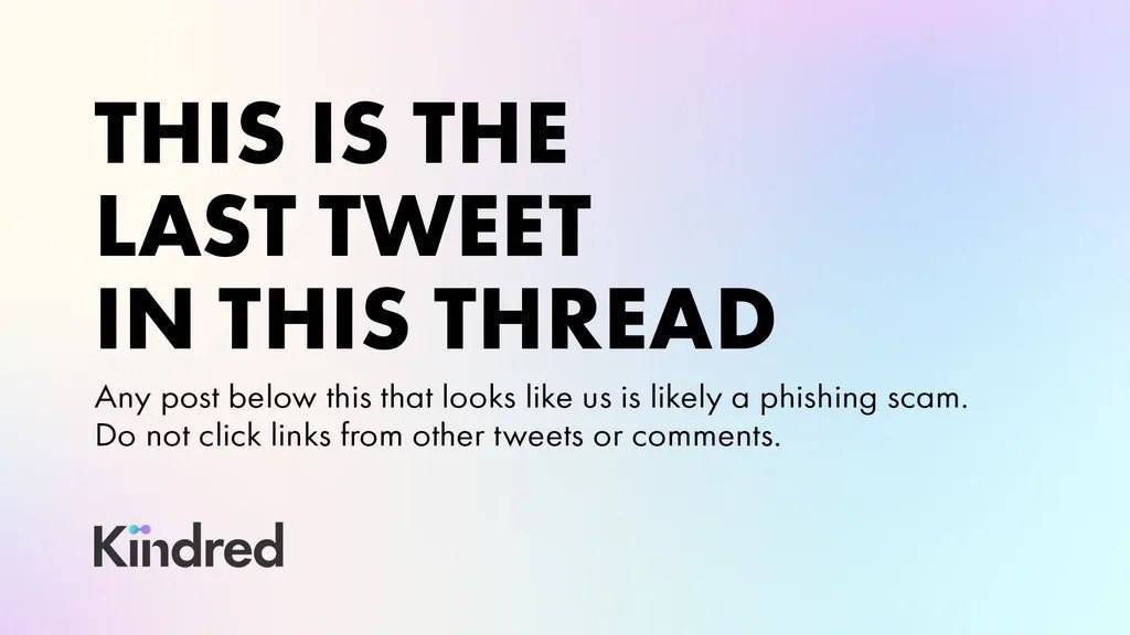 Kindred Labs tweet media