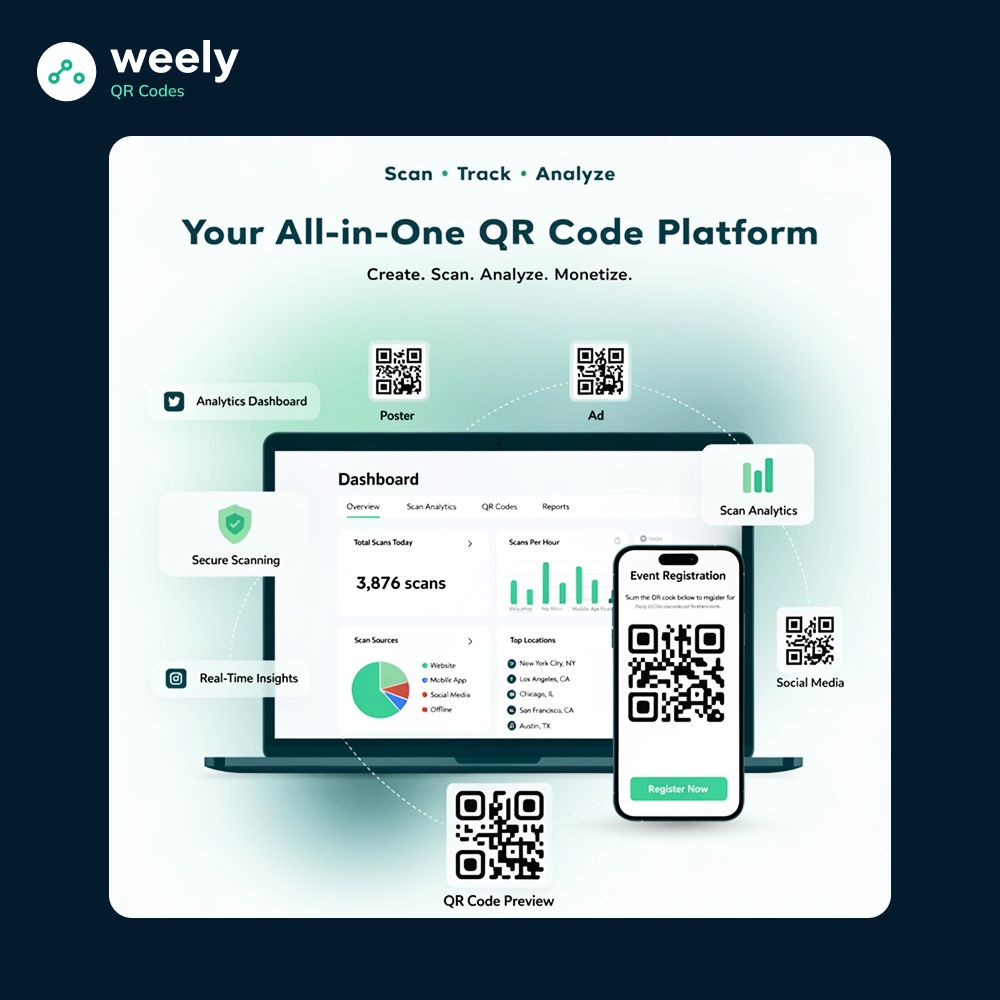 weely_ai's tweet photo. Your QR codes should do more than redirect.

📊 Track
📍 Analyze
🚀 Optimize

Turn every scan into insight.

👉 https://t.co/NUofa0aMFP

Comment “EVENT” to get the segmented QR strategy.

#QRCode #Marketing #QRCodeGenerator #WeelyAI https://t.co/ewlU1BtqQ7