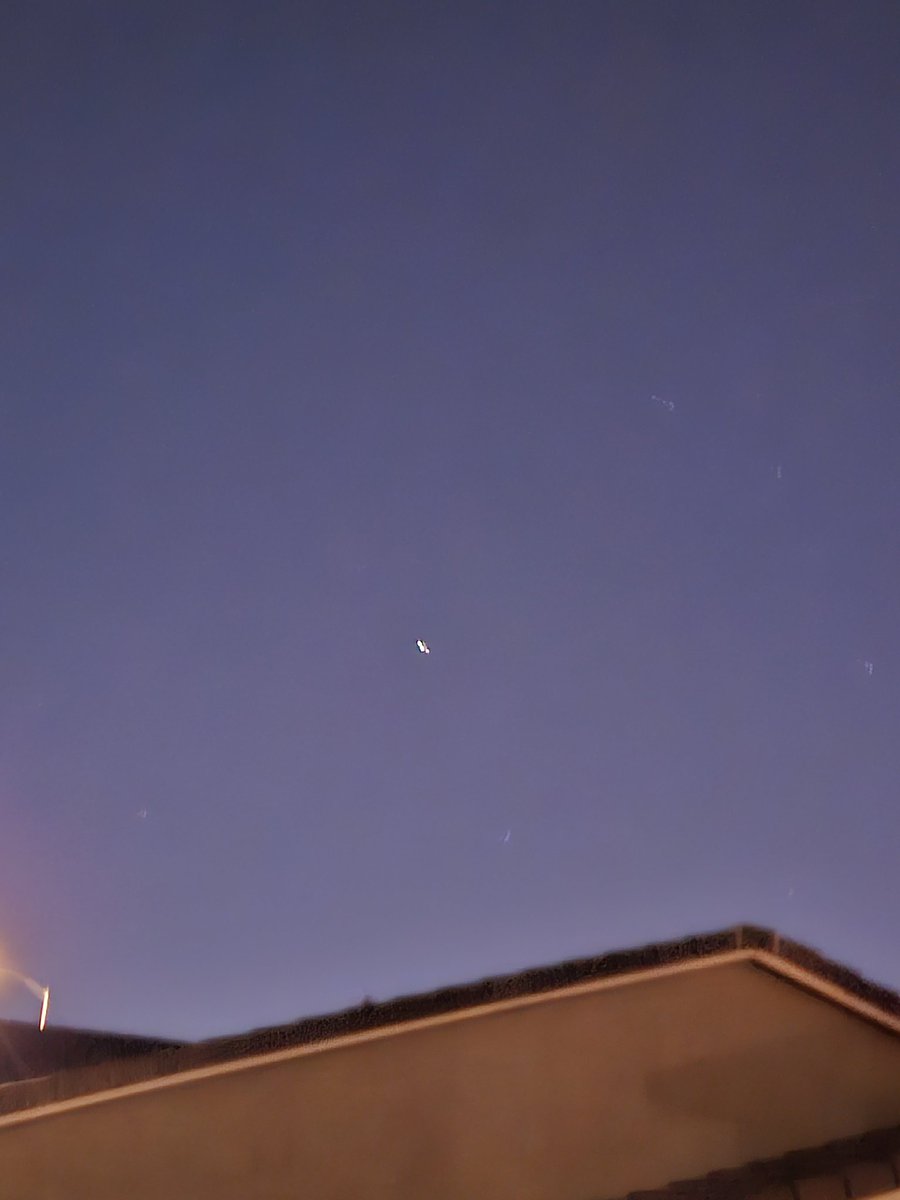 Watched live. Caught a glimpse as well, even from 560 miles away 
<a href="/SpaceX/">SpaceX</a>