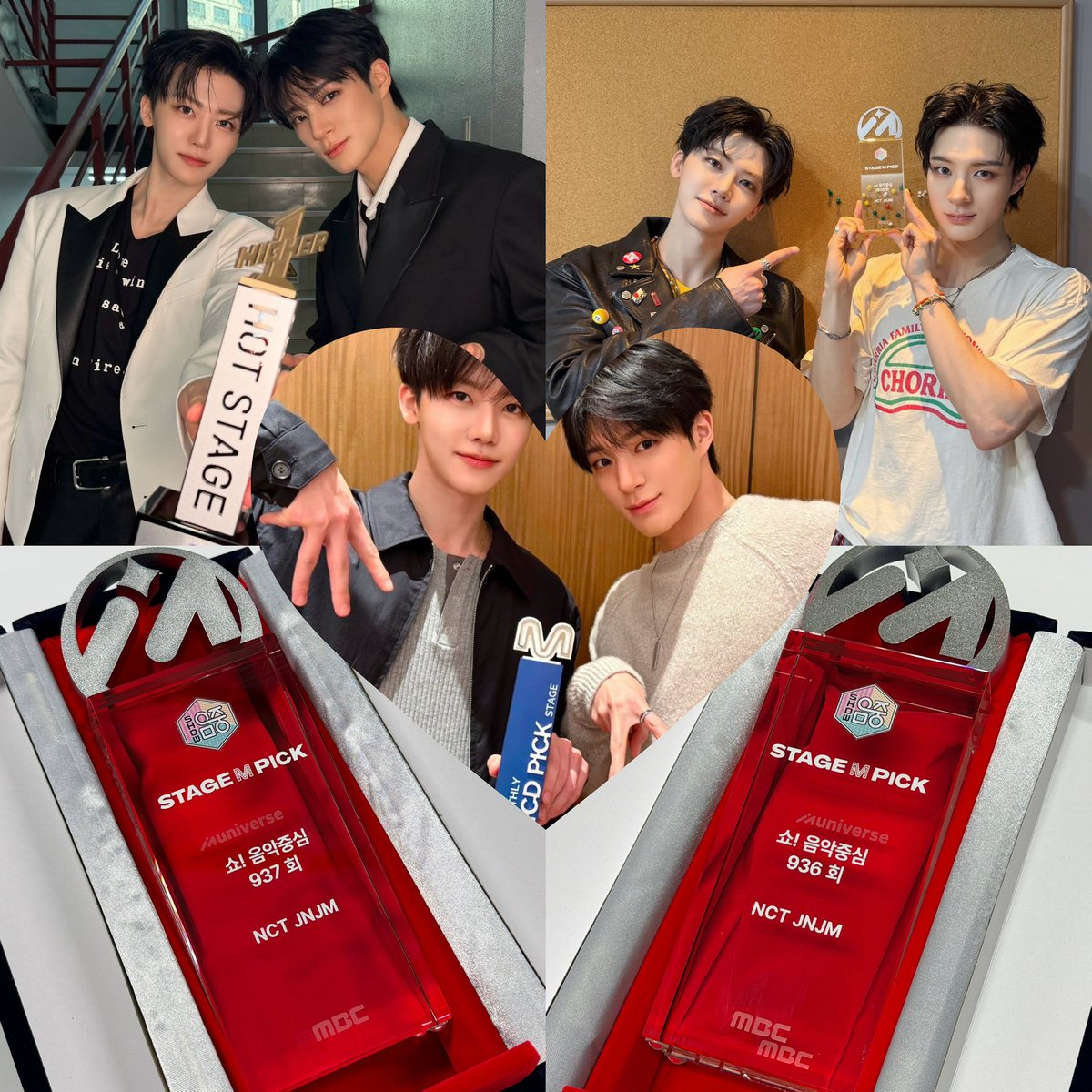 sweetiesvanilie's tweet photo. JNJM with their trophies 🥹

Proud of them, also proud of jj team🥹❤️ https://t.co/BIjOKeoHPF