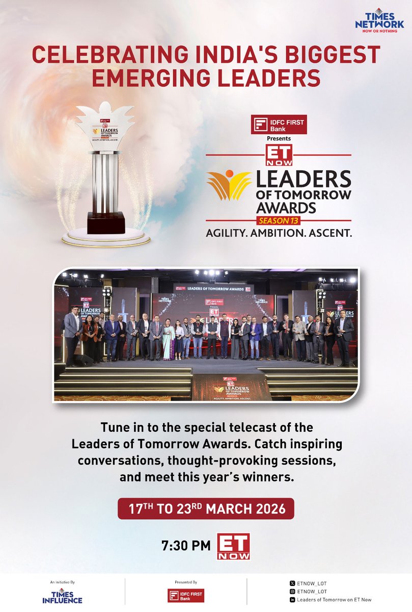 ET Now Leaders of Tomorrow tweet media