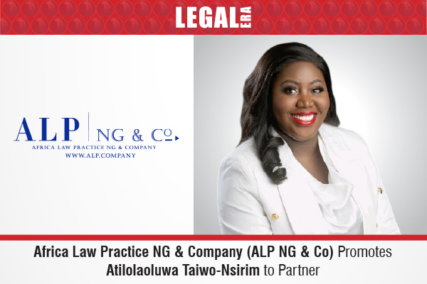 LegalEraGlobal's tweet photo. Africa Law Practice NG &amp; Company (ALP NG &amp; Co) Promotes Atilolaoluwa Taiwo-Nsirim to Partner

Link to read full News: https://t.co/2uUx0o6nV2

#LegalEra #LegalUpdates #AfricaLawPractice #LawFirmPromotion #PartnerPromotion #DisputeResolution #NigeriaLawFirm https://t.co/LBKXFoN9Hy