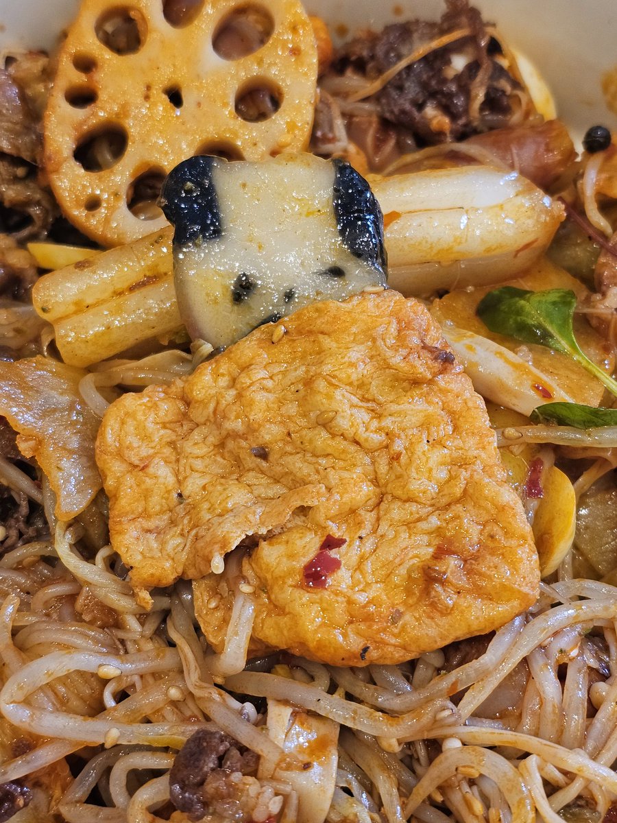 먹밥이 점심 마라샹궈 먹었어