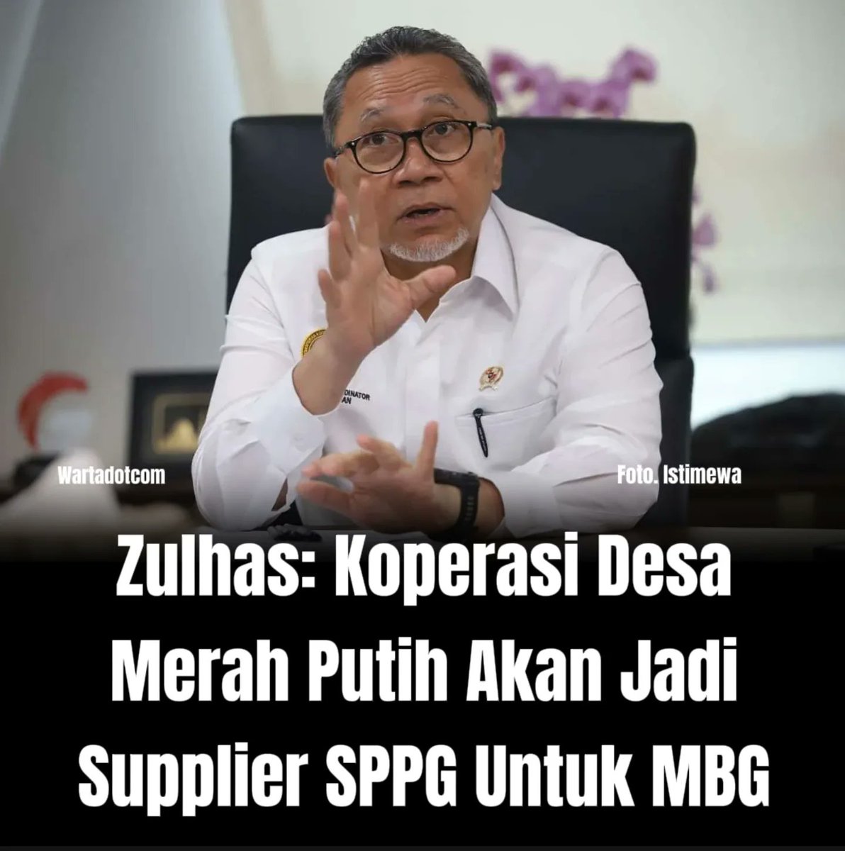 Menteri Koordinator Bidang Pangan Zulkifli Hasan membeberkan peran strategis Koperasi Desa (Kopdes) Merah Putih sebagai offtaker dari berbagai usaha rakyat di desa pada acara sarasehan ekonomi bertajuk “Indonesia Economic Outlook 2026” di Wisma Danantara, Jakarta, Jumat