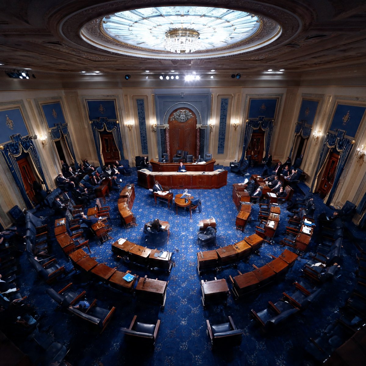 NovusExchange's tweet image. SAVE Act math: 53 Republican seats, need 60. 
Collins gave it 50 votes. 
A talking filibuster could tie up the Senate for weeks. 
DHS unfunded. 
Ukraine aid stalled. 
The Senate has one procedural weapon and is reluctant to fire it. 
#SAVEAct #Senate