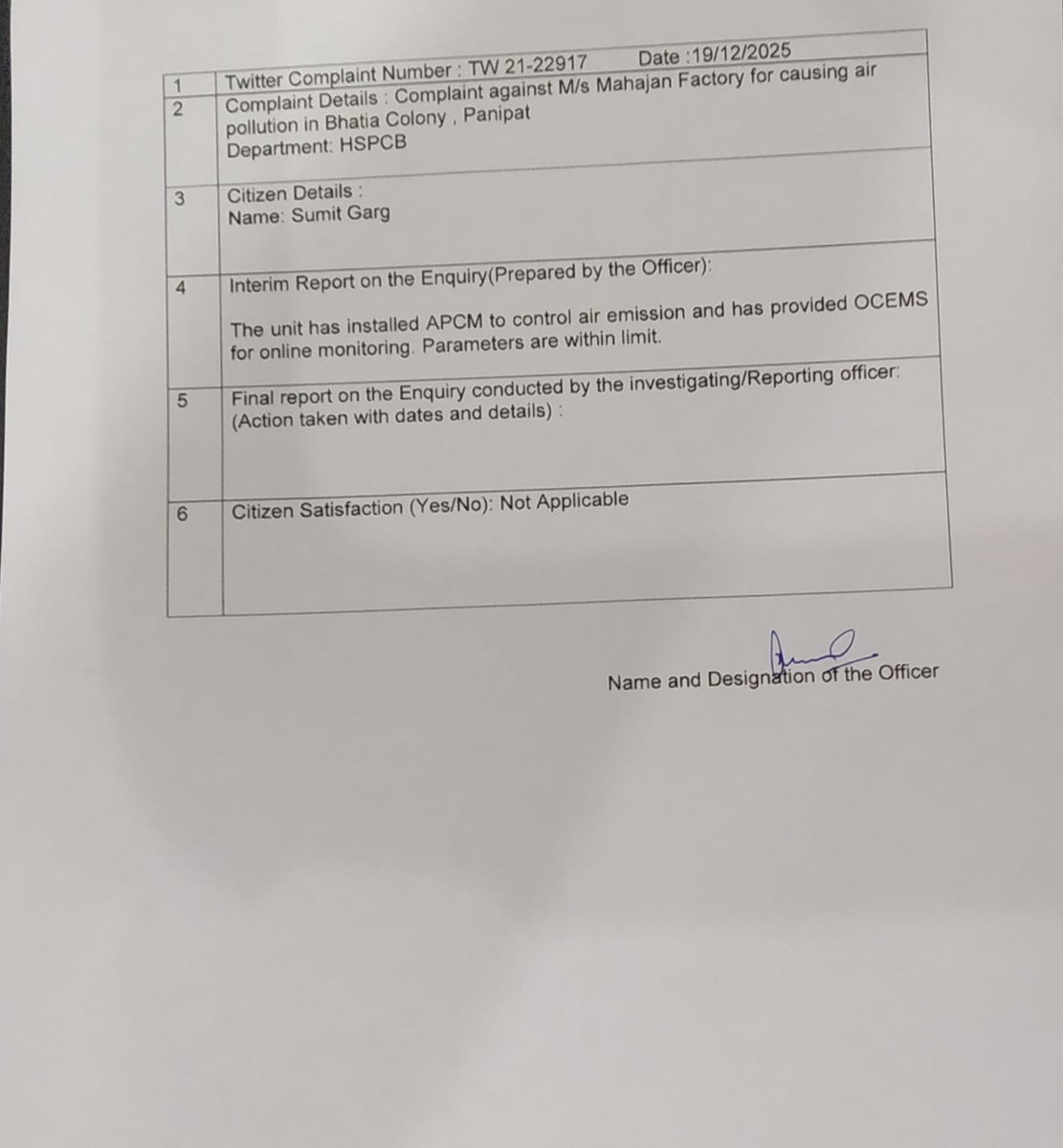 HSPCB Panipat Region tweet media