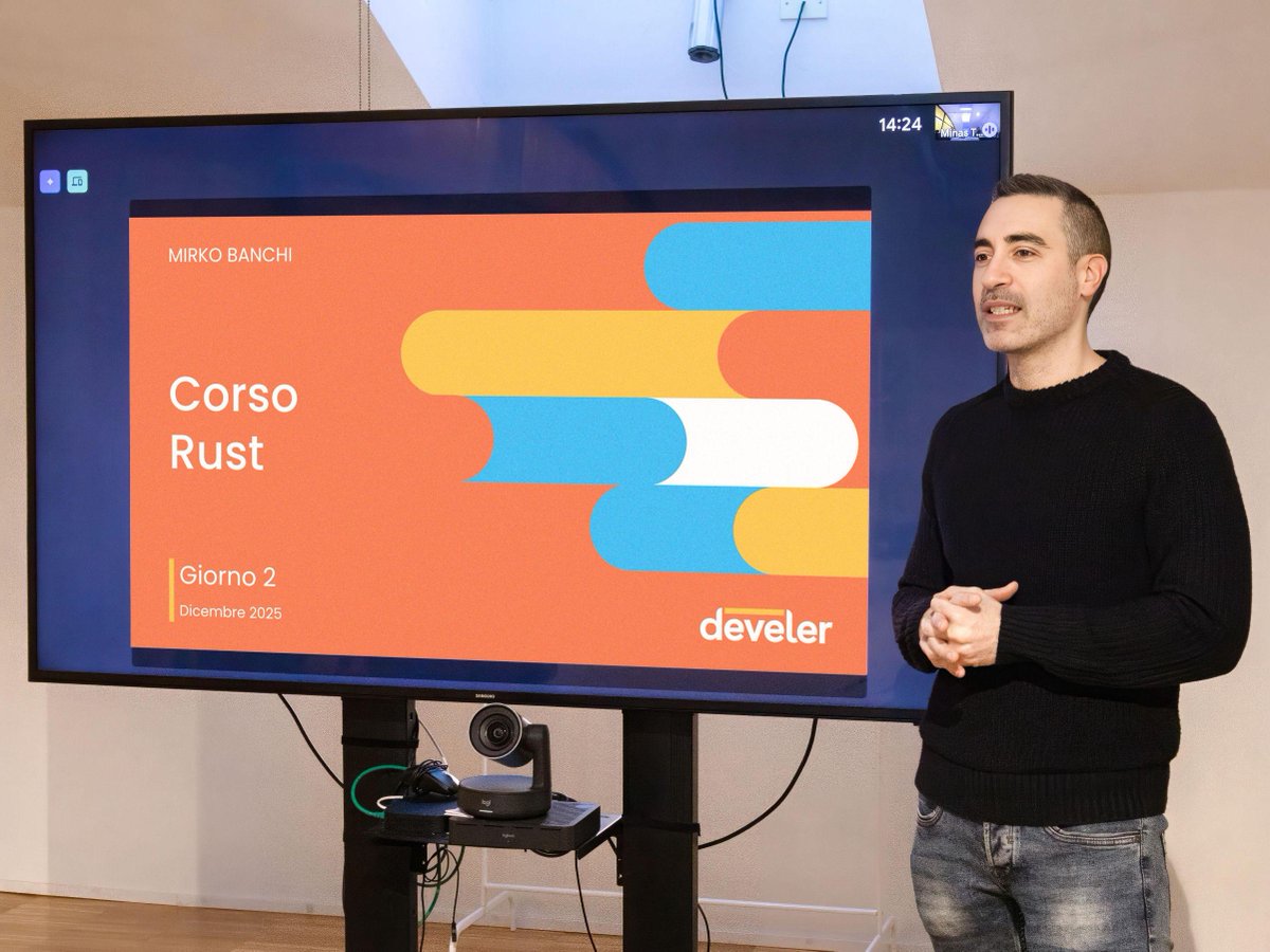 Develer tweet media