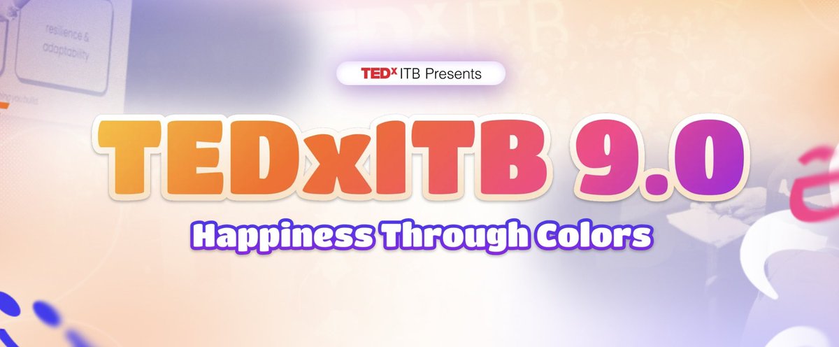 🧵🎨 𝐓𝐄𝐃𝐱𝐈𝐓𝐁 𝟗.𝟎 is coming and before the main event, there's a Pre-Event you don't want to miss!

Think speakers, workshops, live music &amp; more, all centered around one big idea: finding joy in what makes you, you.

Wondering what to expect? A thread! 👇👀