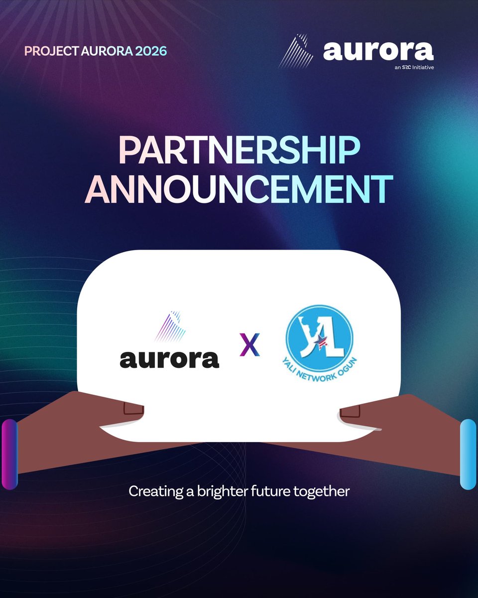 YALI NETWORK OGUN is excited to announce our partnership with  Project Aurora 2026, an S2C Initiative focused on empowering young minds and expanding opportunities for students.

@S2C