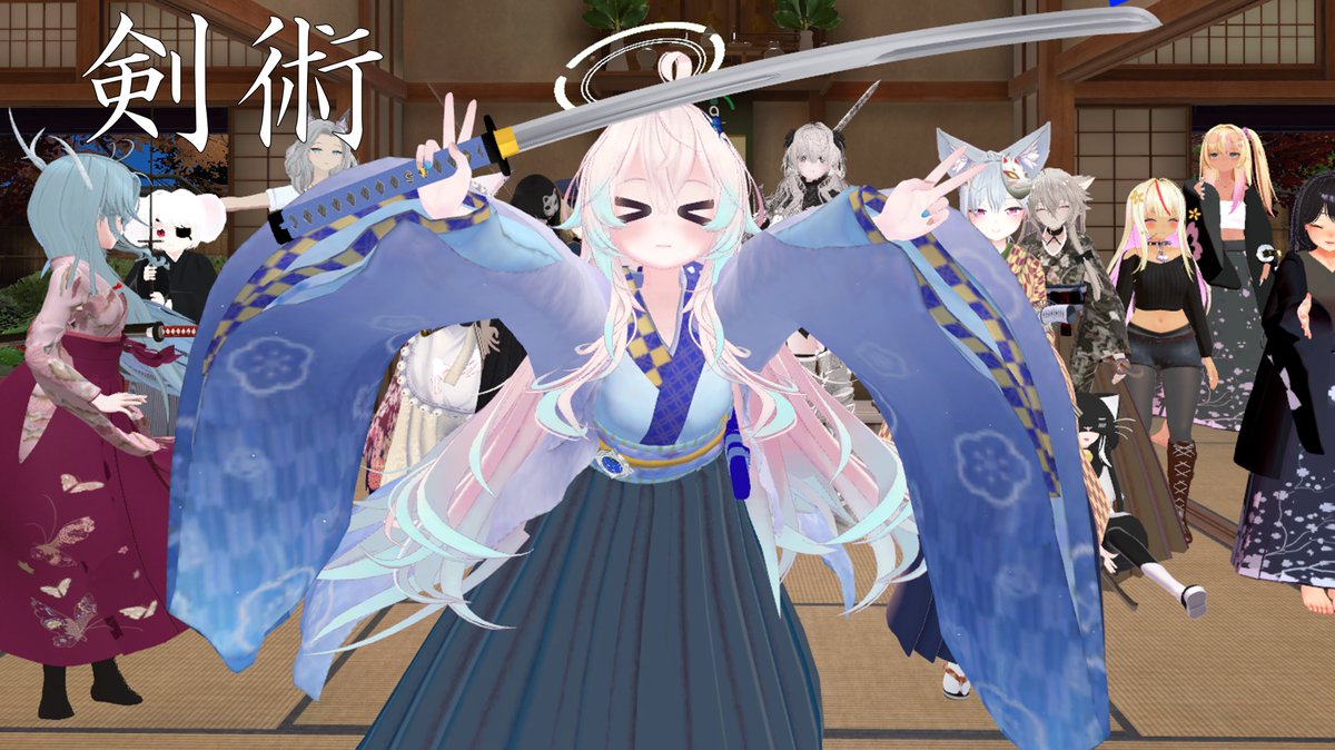 VRC剣術研究会 tweet media