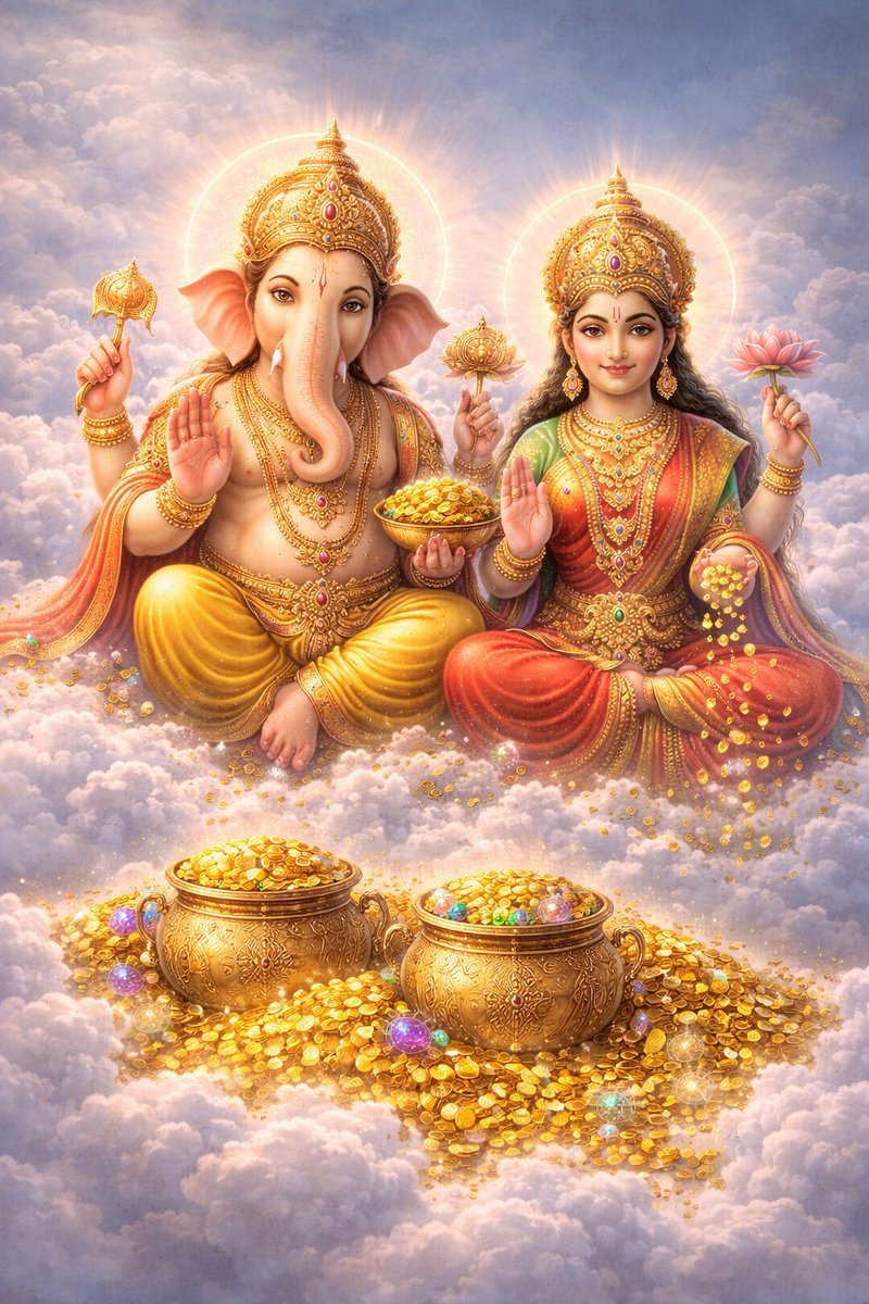 🕉️✨ พลังแห่งองค์พระพิฆเนศ และพระแม่ลักษมี ✨🕉️

หากคุณกำลังเห็นภาพนี้อยู่
เชื่อกันว่าไม่ใช่เรื่องบังเอิญ

องค์พระพิฆเนศ
เทพแห่งความสำเร็จ ผู้ขจัดอุปสรรค

พระแม่ลักษมี
เทพีแห่งความมั่งคั่ง โชคลาภ และความอุดมสมบูรณ์

ขอให้พลังแห่งทั้งสองพระองค์
เปิดทางให้ชีวิตคุณ

💰 เงินทองไหลมา